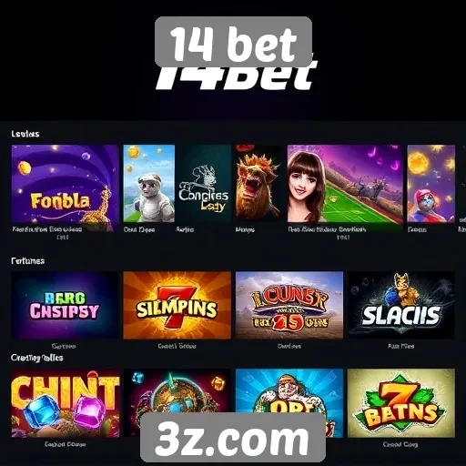 Análise das opções de jogos disponíveis no 14 bet
