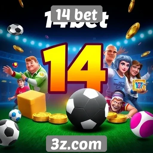 Variedade de jogos disponíveis na 14 bet